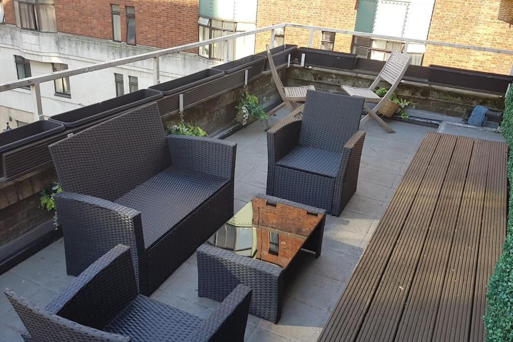 Studio Apt With Huge Balcony Near Oxford St - Marble Arch - Hydepark Londra Dış mekan fotoğraf