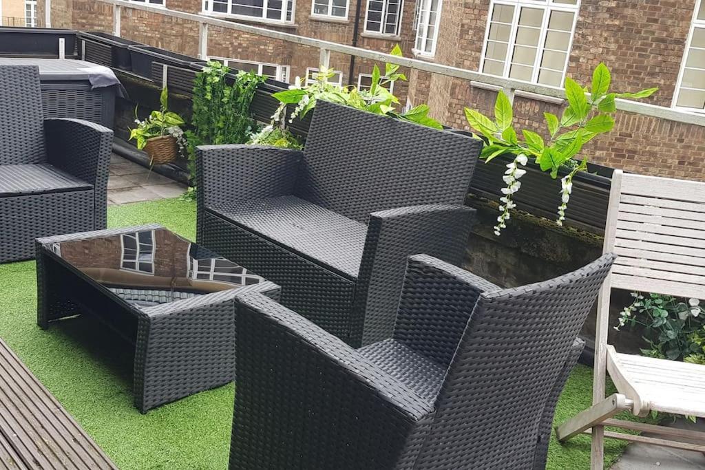 Studio Apt With Huge Balcony Near Oxford St - Marble Arch - Hydepark Londra Dış mekan fotoğraf